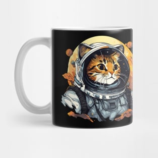 Dragon-li Cat in Spacesuit Mug